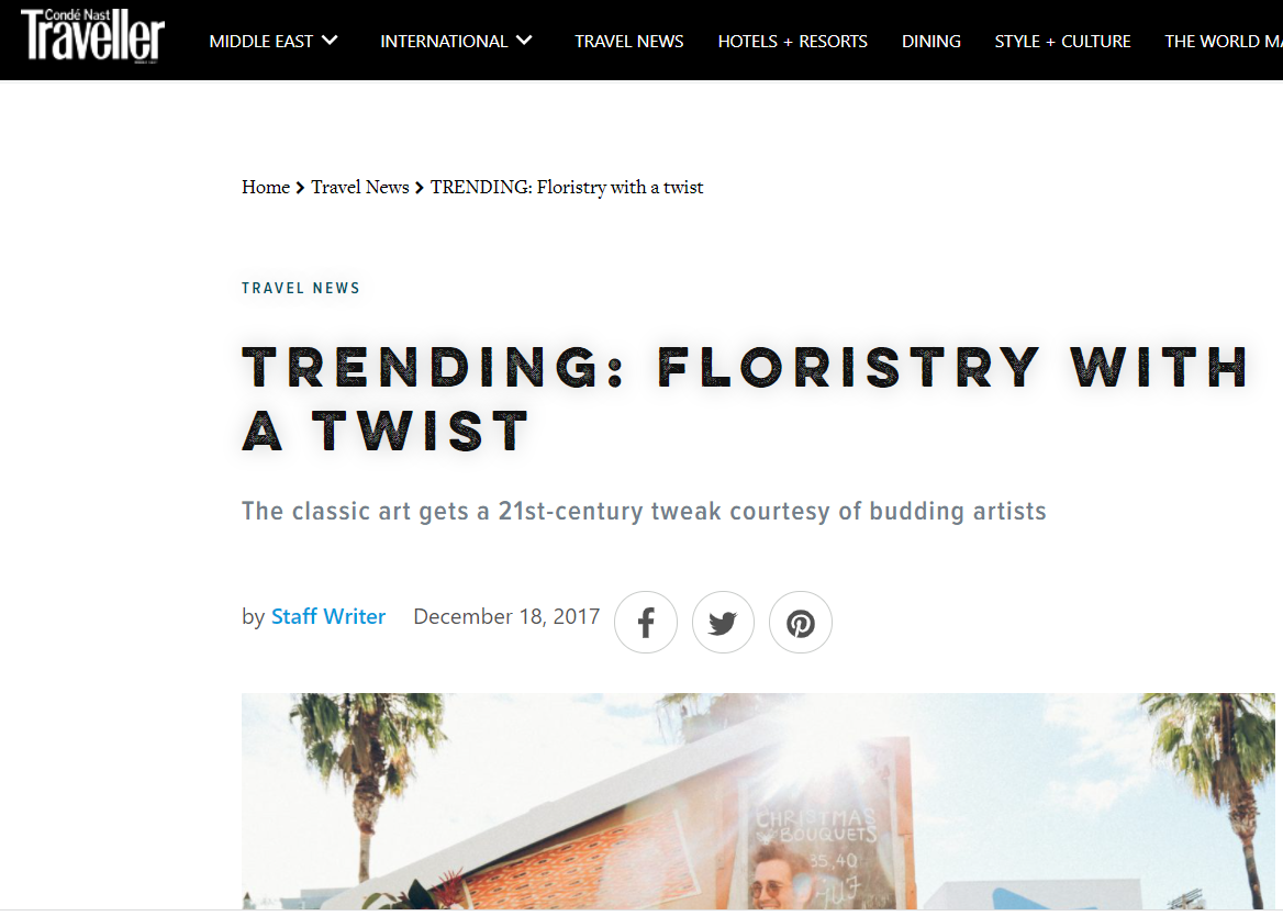 cntravellerme.com travel intel trending floristry with a twist geoffroy mottart