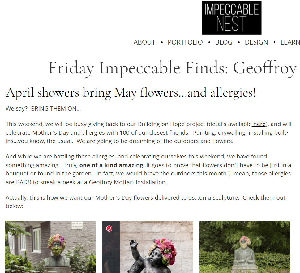 impeccable nest design com blog friday impeccable finds geoffroy mottart flowers