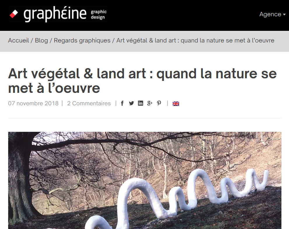 grapheine.com divers land-art quand la nature se met a loeuvre Geoffroy Mottart